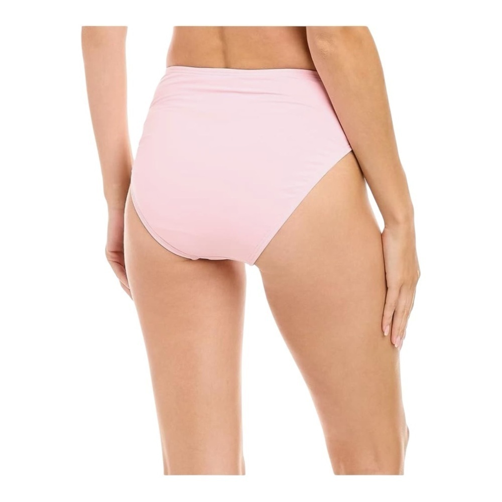 Carmen Marc Valvo High Waist Bikini Bottom in Peony NWT - Picture 3 of 5
